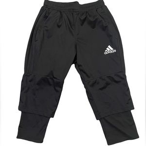 Adidas women’s size small soccer pants with climacool black